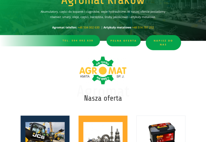 Agromat – filtry do traktorów